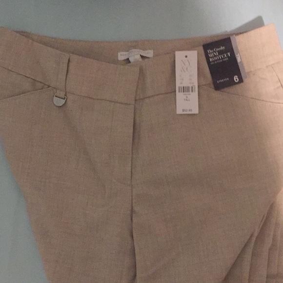 NY & Co NEVER BEEN WORN Khaki Dress Pants - Picture 3 of 4